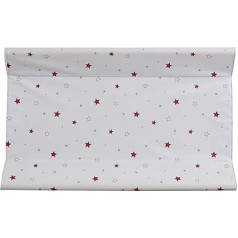 Schardt 13 603 678 Wedge Changing Mat with Stars Design 50 x 80 cm Red