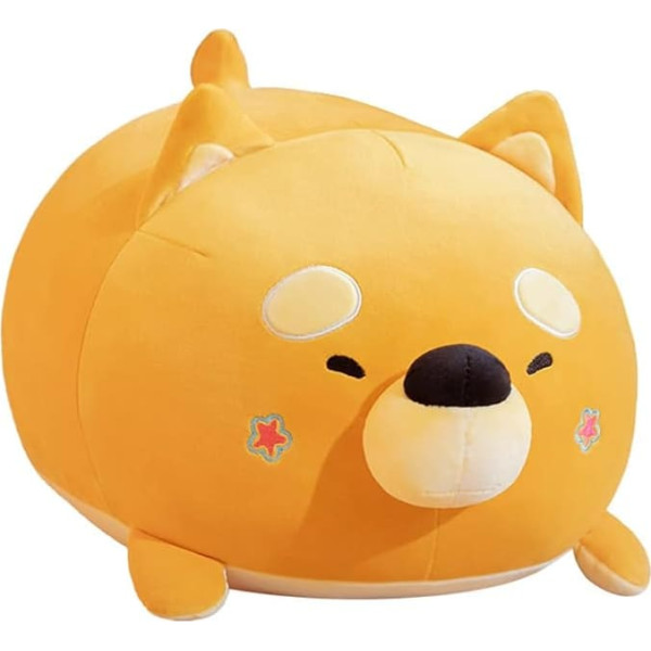 Shiba Inu Plush Toy, 60 cm Cute Dog Shiba Inu Plushie Cuddly Toy Soft Plush Cushion Filled Corgi Plush Toy Kawaii Plushie Stuffed Toy for Children Boys Girls Gift