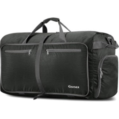 Gonex Lightweight Fold Away Travel Luggage 40/60/80/100/150L Duffel Bags Overnight Bags Gym Bag for Travel Sports Gym Holidays