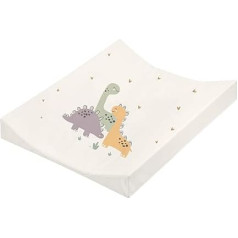 Julius Zöllner 2-Wedge Changing Mat with Little Dinos Motif Size 60/71 cm