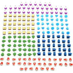 BGExpansions Product Tokens for Flamecraft | Pack of 210 | Upgrade Pack of High Quality 3D Tokens | Compatible with the Base Game | Premium Accessories for an Even More Intense Experience