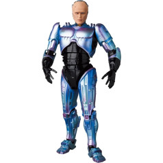 Medicom MAFEX No.196 Robocop 2 Robocop 2 Murphy Head Version, Total Height Approx. 160 mm, Not Scaled, Pre-Milled Action Figure