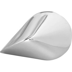 TOPINCN Oloid Desk Toy, Stainless Steel Decompression Ball, Metal Oloid Toy, Home Office Decoration, Desk Toy, Exercise Balance Ball