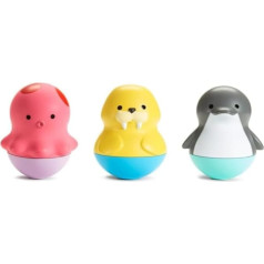 Munchkin Bath Bobbers Bath Toy Floating Baby Bathtub Toys for Water Play Baby Bath Toy Activity Toys for Babies and Toddlers BPA Free Baby Essentials 3 Pack