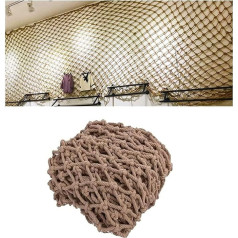 Climbing Webbing Outdoor Climbing Nets, Jungle Gym Cargo Nets, Outdoor Rope Training, Tree House Ladder, Woven Divider, Sisal Rope, Fence Mesh (4 x 4 m)
