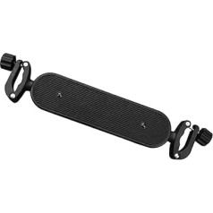 Pushchair Pedal Accessories Foot Attachable Buggy Stand Travel Extension Pram Feet Organiser Cushion Adjustable Seat Plus Support Black Iron Tube