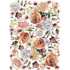 Rose & Blush Wall Stickers