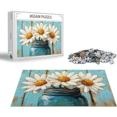 Puzzle Blume Puzzle 4000 Teile Chrysantheme Holzpuzzle Erwachsene, Premium Quality Klassische Wooden Lernspiel DIY Klassische Spaß Jigsaw Erwachsene, Challenging Jigsaws für Wohnkultur Geschenk x-1384