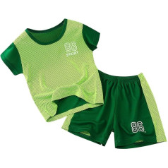 Children's Toddler Baby Boys Summer Clothing Outfit Set Casual Children's Clothing 2-Piece Hawaiian Shirt Gentleman Suits Beach Trousers Two Piece Children's Suits for 2-14 Years