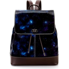 Personalisierte Schultaschen Büchertaschen für Teenager, fantastisches Himmelsmuster, mehrfarbig