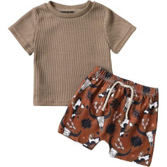 Trainingsanzug Kinder Sommer Elastische Taille Baummwolle Hosen mit Shirt Sets Loungewear Kinderkleidung Kurzarm T-Shirt und Kurze Kinderanzüge Sportbekleidung