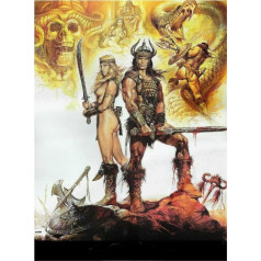 1000-teiliges Retro-Film-Conans-Poster-Puzzle, lustiges Spiel, Spielzeug, Lernspiel für Erwachsene, Gt36Zw, 50 x 70 cm