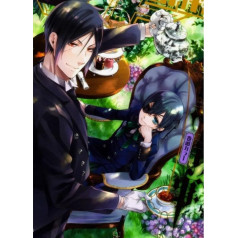 1000-teiliges Japanisches Anime-Poster „Black Brina Palencia“ für Erwachsene, Familien-Lernspielzeug, Xq517Zy, 38 x 52 cm