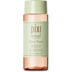 Pixi Glow Tonic Balancing Facial Toner, Glycolic Acid Toner for Radiant Skin, Everyday Brightening Toner, 3.4 Fl Oz, 100 ml, Toner