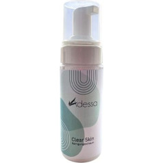 Adessa Clear Skin Reinigungsschaum, Gesichtsreinigung für unreine Haut, mit Hanföl und Apfelextrakt, 150ml