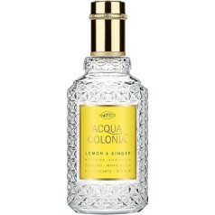 4711 Acqua Colonia Unisex Eau de Cologne Spray, Lemon and Ginger 50 ml