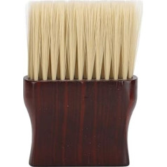 Nackenstaubwedel, Friseur-Haarbürste, Friseurbürste, Nackenstaubwedel, Professionelle Weiche Nackenreinigungsbürste Mit Massivholzgriff, Haarstaubwedel Für Friseure Zum Haarschneiden