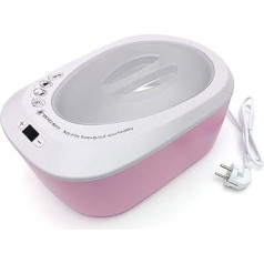 3 Litre Digital Paraffin Bath with Purple Face and Foot Cover Full Body