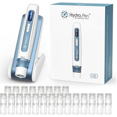 Hydra.pen H5 Professional Microneedling Pen, Wireless Serum Applicator with EMS Microcurrent & LED Display, Microneedle Device for Skin Care, Wrinkle Reduction, Acne Scars, Hair Loss Treatment