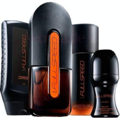 Avon Full Speed Perfume Set 4 Pieces Male Explosive Endurance Vibrant Vodka Juniper Musk Nitro Chords