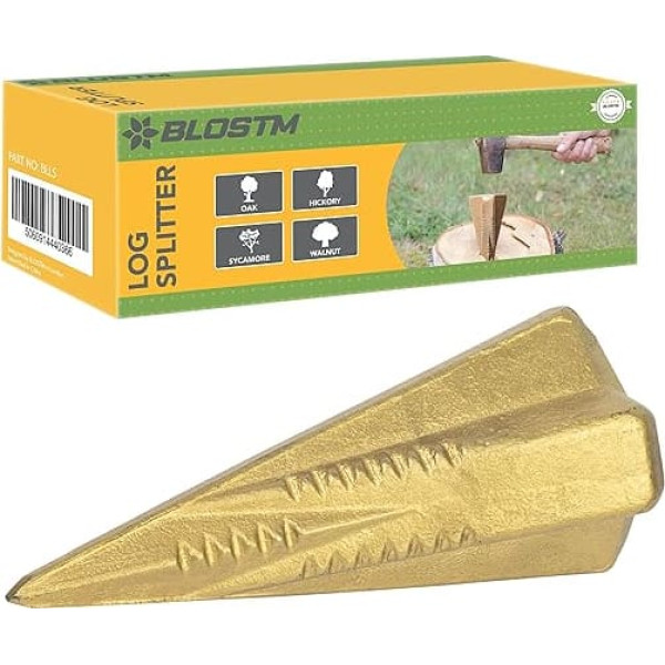 Manual Log Splitter - 4lb Heat Treated Wood Grenades Drop Forged Heavy Duty