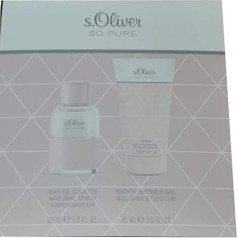 S.Oliver So Pure Set (Eau de Toilette, 30 ml + Shower Gel, 75 ml), 105 ml