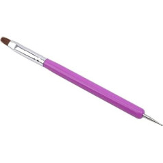 Lila Nail Art Pinsel Nail Dotting Pen Tool Acryl Pinsel Nagel Professionelles Nageldesign Pinsel Set für Nail Art Designs Werkzeuge
