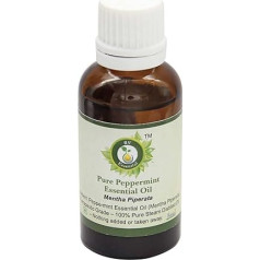 R V Essential Pure Peppermint Essential Oil 30 ml - Mentha Piperata (100% Pure and Natural Steam Distillled) Pure Peppermint Essential Oil