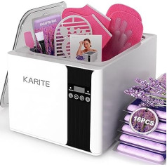 KARITE Paraffin Wax Machine for Hands and Feet, Extra Large Capacity, Fast Melting Wax, Precise Temperature Control, 9000ml Paraffin Warmer with 8 Packs Fillers