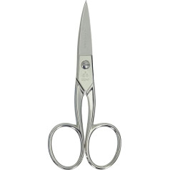 ALPEN Nail Scissors, pol. 4 carbon steel, C50, nickel-plated, polished.