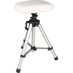 Activeshop Foot Rest for Pedicure Adjustable Pedicure Stool Chair Beauty Salon Lift Stool Foot Rest for Peducure Aluminium 301