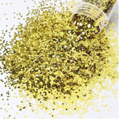 10ml Laser Hexagonal Pailletten Glänzender Nagellack Pulver Flockenstaub Funkelnde Verchromte Lackpolitur Nagellack Nageldekoration