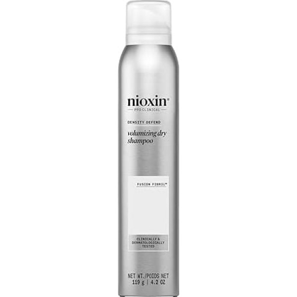 Nioxin Density Defend Volumizing Dry Shampoo - Dry Shampoo for More Volume - Hair Care for Oily & Fine Hair - with Peppermint Oil (180 ml)