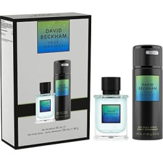 David Beckham, Men's True Instinct Eau de Parfum Gift Set 50 ml and Deodorant 150 ml