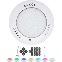 KWODE Pool Lamp LED Pool Lights Pool Projector RGB 30 W LED Pool Lighting Waterproof IP68 Underwater Spotlight with Remote Control for Pool, Party, Festival, Fountain AC/DC 12 V