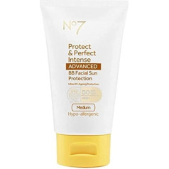 No7 Protection & Perfect Intensive Advanced BB Face Sun Protection SPF50 Medium 50 ml
