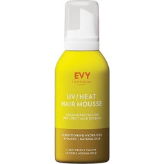 EVY Sun-Sea UV Mousse - Hair Protection and Hair Care Against Heat Sun Fading