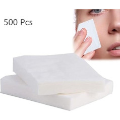 Pack of 500 Cotton Buds, Cosmetic Makeup Remover and Facial Cleansing, Wet and Dry/Clean for Face/Make Up Remover