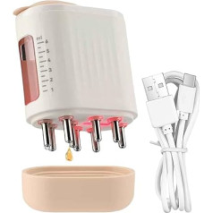 Haarpflegevorrichtung - vibrierende Haarbürstenmaschine, wasserfestes Öl -Applikatorkamm | Nährende Kopfhautmassagekamm, Anti -Frizz -Haarpflegewerkzeug, einfache Anwendungsbehandlungsgeräte, Frizz Co