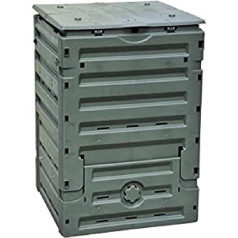 VERDEMAX 300 L Maintenance-free Composter UV Resistant with Lower Flap