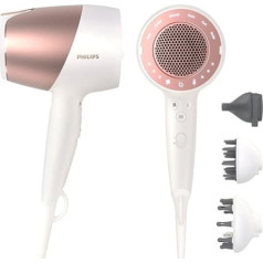 Hair dryer PHILIPS BHD 827/00 1800 W Pink White