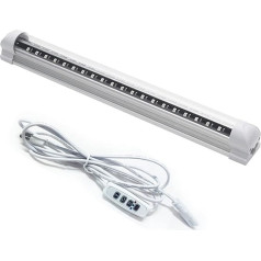 Farbhärtungslampe, UV-LED-Härtungslampe, zweireihig, USB, 395 nm, 405 nm, schattenlose Lampe, UV-Kleber, Verfestigung, UV-Licht, Art Show Club, Schwarzlicht(395nm)