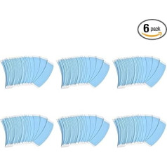 TsoLay 216 Stücke/Los Blaues Festes Doppelklebeband für Perücken, Verlängertes Haarband, Wasserdicht, für Toupet Spitze Perücke, Film mit Schlitzlinie