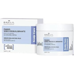 Sebum Balancing Mud 250 ml - Intensive Care for Oily Scalp and Hyperhidrosis with Azulene and Nettle Extract - Regulates Sebum Production and Soothes the Scalp