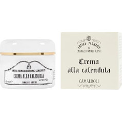 Calendula Cream 50ml Soothing and Refreshing Cream for Face and Body Suitable for Sensitive Skin Made from Antica Farmacia dei Monaci Camaldolesi