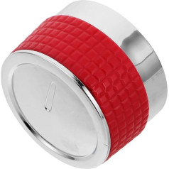 Universal Knob with 58 mm Coating for Gas Hob Oven and Grill Hob Button Replacement for Burners and Buttons of Oven and Electric Hob