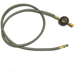 30 Cm Gasschlauch Für Campingkocher – Langlebiger - Flexibler Schlauch Mit Universellem - Ideal Für Gas Und Tragbare Herde Im Freien Sicher Und Zuverlässig