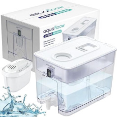 XXL 9.5L Water Filter All-in-1 Filter Water Dispenser for Crane and Filter Dispenser for Water Filter - Reduce Water, Chlorine, Water and Liquids in the Water Pit