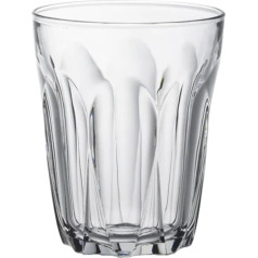 Duralex Provence water glass 220ml, without filling mark, 6 Glasses