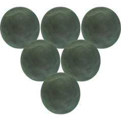 SOIMISS Floral foam balls, moss balls, floral foam: 6 pieces, floral sponge, wet floral foam, dried flowers, floral mass for fresh flowers, artificial flowers, decoration, Easter floral foam